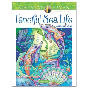 Creative Haven Fanciful Sea Life Coloring Book