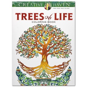 Creative Haven Trees of Life Coloring Book