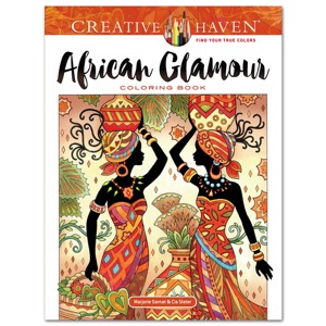 Creative Haven African Glamour Coloring Book