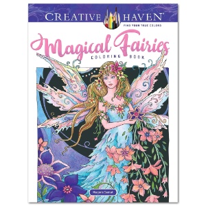 Creative Haven Magical Fairies Coloring Book