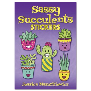 Sassy Succulents Stickers