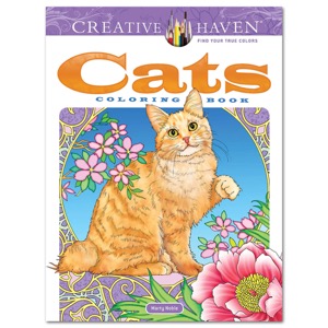 Creative Haven Cats Coloring Book