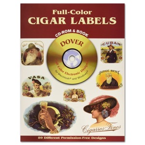 Dover Full-Color Cigar Labels [With CDROM]