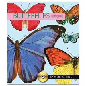 Dover Butterflies [With Doverpictura CD]