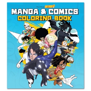 Saturday Am Manga and Comics Coloring Book