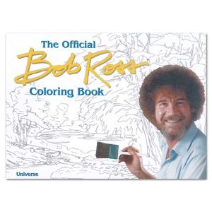 The Bob Ross Coloring Book