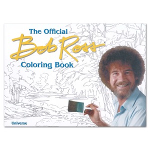 The Official Bob Ross Coloring Book