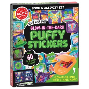 Klutz Make Your Own Glow-In-The-Dark Puffy Stickers