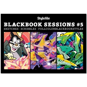 Blackbook Sessions V.5: Sketches, Scribbled & Full Color Blackbook Styles