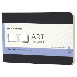Moleskine Art Collection Pocket Sketch Album 3.5"x5.5" Black