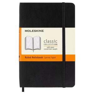 Moleskine Pocket Notebook 3.5" x 5.5" - Ruled Paper