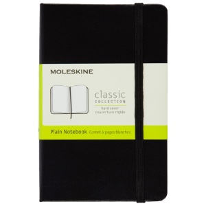 Moleskine Pocket Notebook 3.5" x 5.5" - Plain Notebook