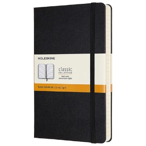 Moleskine Large Notebook 5" x 8.25" - Ruled Paper