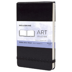 Moleskine Pocket Notebook 3.5" x 5.5"- Watercolor Book
