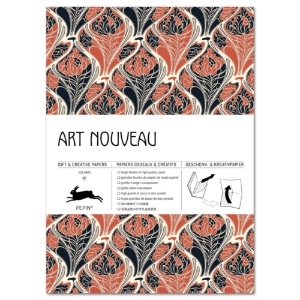 Pepin Press Gift & Creative Paper Book Art Nouveau