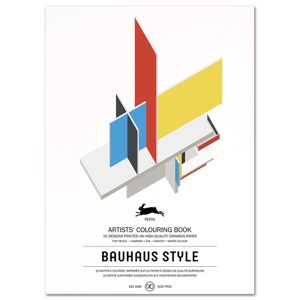 Pepin Press Artists' Coloring Book Bauhaus Style