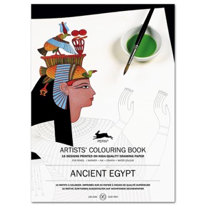 Pepin Press Artists' Coloring Book Ancient Egypt