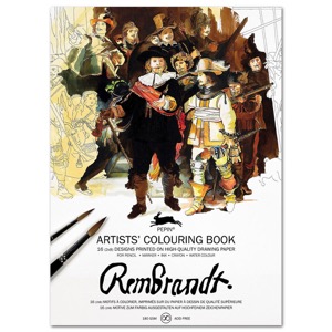 Pepin Press Artists' Coloring Book Rembrandt