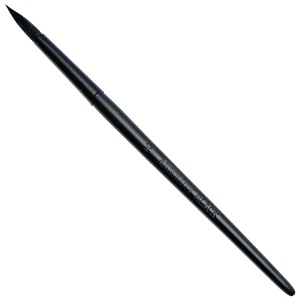 Colorificio Absolute Black Synthetic Bristle Brush Round 10mm