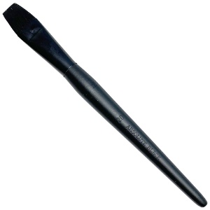 Colorificio Absolute Black Synthetic Bristle Brush Flat 20mm
