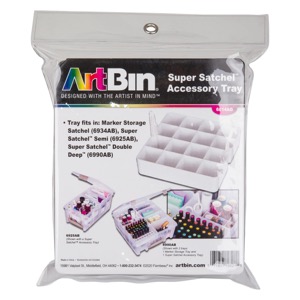 ArtBin Two Tray Art Supply Box, 6892AG