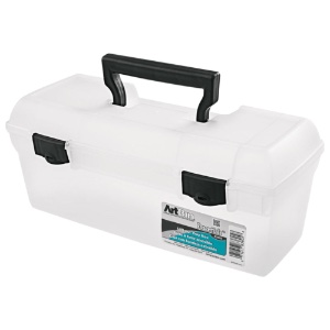 ArtBin Essentials Lift-Out Tray Box Clear