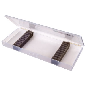 ArtBin Clear Brush Box w/Foam Inserts 14" Clear