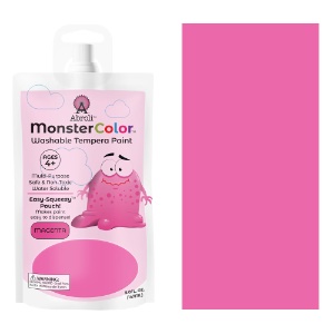 Abroli MonsterColor Washable Tempera Paint 5oz Magenta