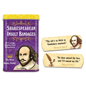 Archie McPhee Shakespearean Insult Bandages