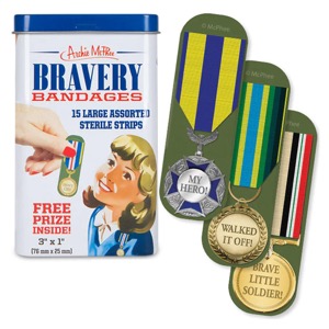 Archie McPhee Bandages Bravery