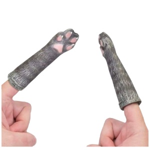 Archie McPhee Finger Puppet Cat Paw