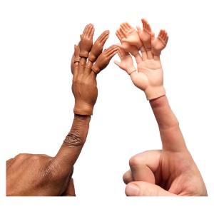 Archie McPhee Finger Hands for Finger Hands Puppet