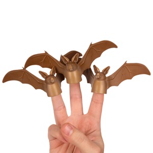 Archie McPhee Finger Puppet Bats