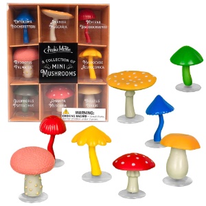 A Collection of Mini Mushrooms 8 Set