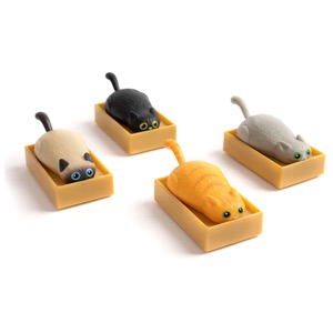 Archie McPhee Racing Cat in Boxes