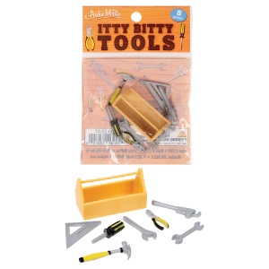 Archie McPhee Itty Bitty Tools 8 Set