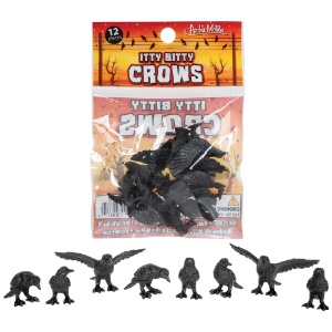 Archie McPhee Itty Bitty Crow 12 Set