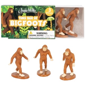 Archie McPhee Tiny Box of Bigfoots