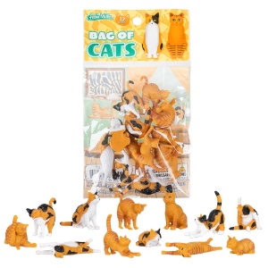 Archie McPhee Bag of Cats 12 Set