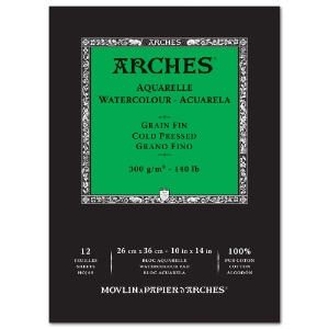 Arches Watercolour Block 140 lb. 14" x 20" Cold Press