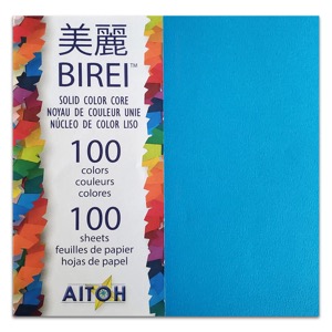 ORIGAMI BIREI 100sh 6x6 100 COLR