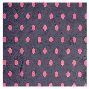 LOKTA PRINT POLKA PINK/DARK BLUE