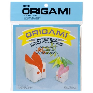 Aitoh Origami Paper 100 Sheets 5-3/4"x5-3/4" Small Assorted