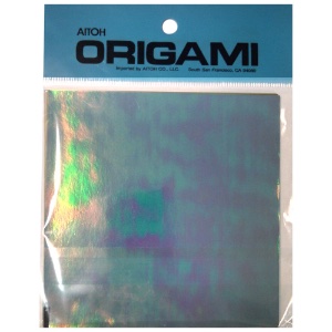 Opalescent Smooth Origami Paper, Small (16 Sheets)