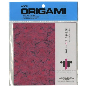 Aitoh Riggsbee Origami Paper 40 Sheets 5-7/8"x5-7/8" Assortment #1