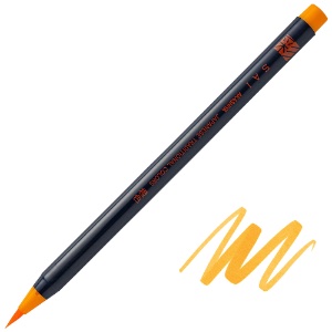 Akashiya SAI Coloring Brush Pen Orange