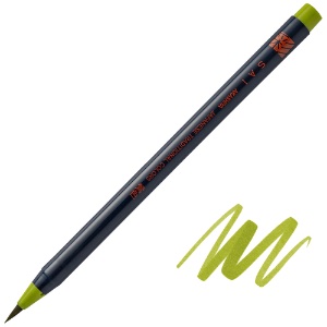 Akashiya SAI Coloring Brush Pen Moss Green