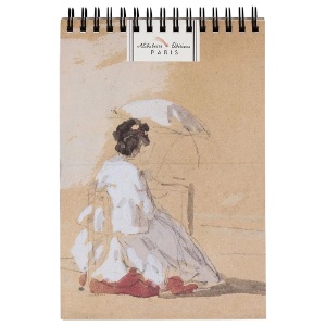 Alibabette Editions Spiral Sketchbook 100 Sheets 8"x5.25" Une elegante