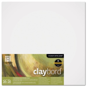 Claybord 1/8" Flat Panel - 16" x 16"