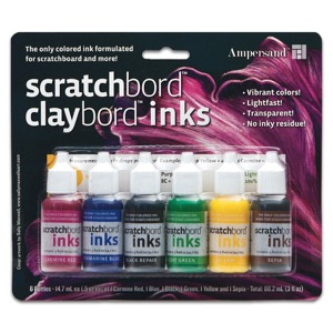 Ampersand Claybord Ink 6-Color Set